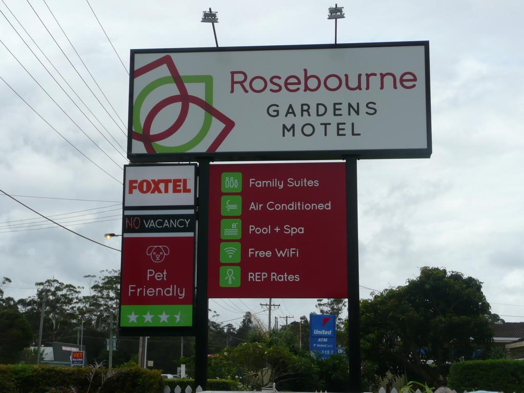 Rosebourne Gardens Motel Woolgoolga Exterior foto